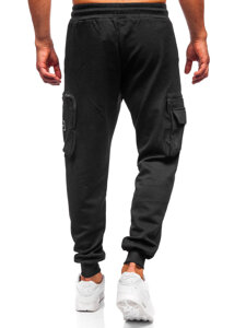 Herr Cargo-joggers Svart Bolf K18