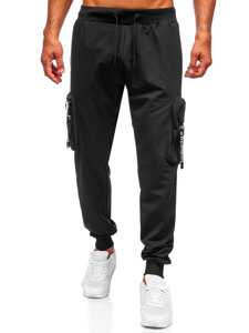 Herr Cargo-joggers Svart Bolf K20