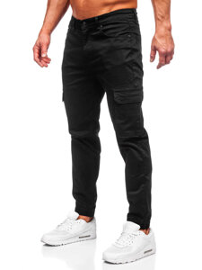 Herr Cargo-joggers Svart Bolf S201