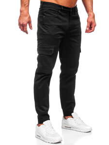 Herr Cargo-joggers Svart Bolf S201