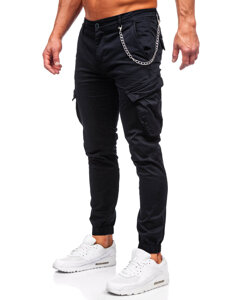 Herr Cargo-joggers Svart Bolf SK850