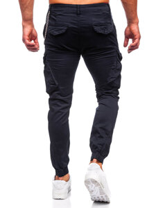 Herr Cargo-joggers Svart Bolf SK850