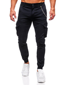 Herr Cargo-joggers Svart Bolf SK850