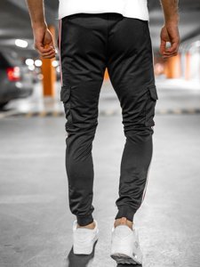 Herr Cargo-joggers Svart Bolf YLB88018A