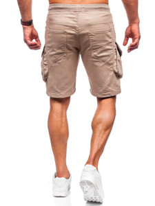 Herr Cargo-shorts Beige Bolf 384k