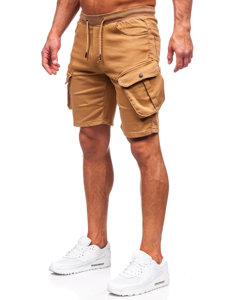 Herr Cargo-shorts Brun Bolf 384K