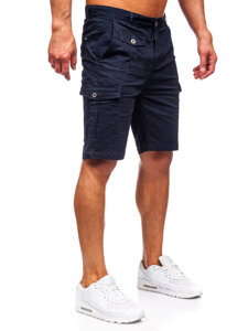 Herr Cargo-shorts Marinblå Bolf MP0188BS