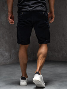 Herr Cargo-shorts Marinblå Bolf MP0188BSA1