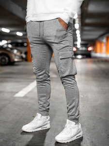 Herr Cargo-sweatpants Grå Bolf HW2357