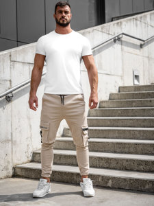 Herr Cargojoggers Beige Bolf 6685