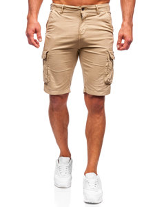 Herr Cargoshorts Beige Bolf XX160086