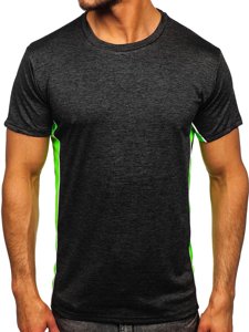 Herr Gym T-shirt Svart Bolf HM072