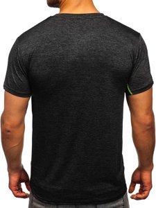 Herr Gym T-shirt Svart Bolf HM073