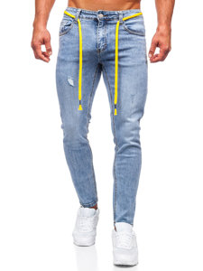 Herr Jeans Regular Fit Blå Bolf KX568