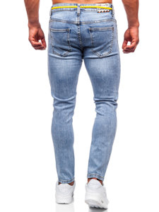 Herr Jeans Regular Fit Blå Bolf KX568