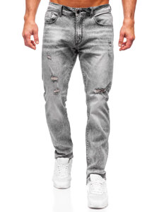 Herr Jeans Regular Fit Grå Bolf MP0154G