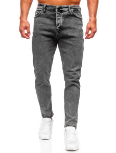 Herr Jeans Regular Fit Grafitgrå Bolf 6015