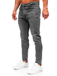 Herr Jeans Regular Fit Grafitgrå Bolf 6073