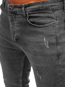 Herr Jeans Regular Fit Grafitgrå Bolf 6073