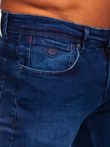 Herr Jeans Regular Fit Marinblå Bolf 1133