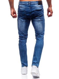 Herr Jeans Regular Fit Marinblå Bolf 4013