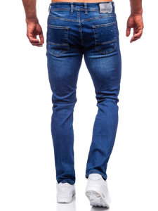 Herr Jeans Regular Fit Marinblå Bolf 4956