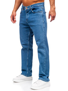 Herr Jeans Regular Fit Marinblå Bolf 5444