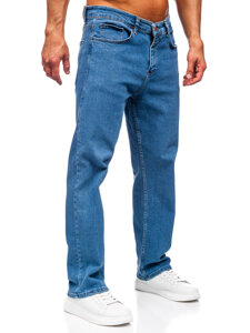 Herr Jeans Regular Fit Marinblå Bolf 5444