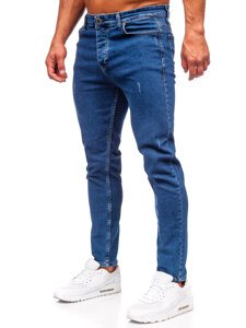 Herr Jeans Regular Fit Marinblå Bolf 6052