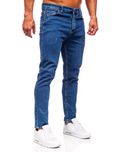 Herr Jeans Regular Fit Marinblå Bolf 6052