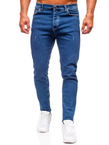 Herr Jeans Regular Fit Marinblå Bolf 6052