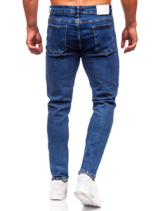 Herr Jeans Regular Fit Marinblå Bolf 6053