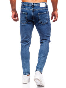 Herr Jeans Regular Fit Marinblå Bolf 6067