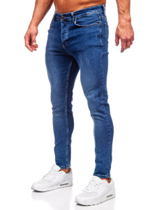 Herr Jeans Regular Fit Marinblå Bolf 6083