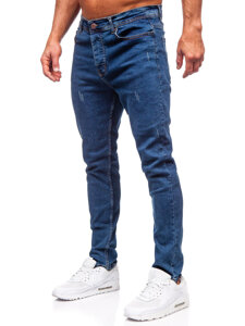 Herr Jeans Regular Fit Marinblå Bolf 6312