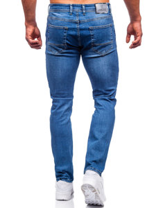 Herr Jeans Regular Fit Marinblå Bolf 6356