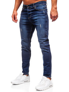 Herr Jeans Regular Fit Marinblå Bolf 6760