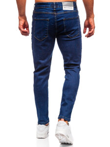 Herr Jeans Regular Fit Marinblå Bolf 6814