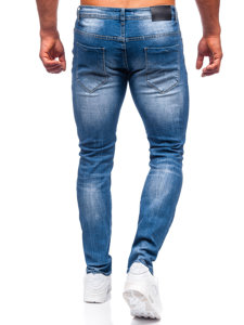 Herr Jeans Regular Fit Marinblå Bolf MP002BC