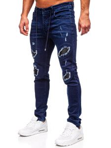 Herr Jeans Regular Fit Marinblå Bolf MP0100BS