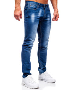 Herr Jeans Regular Fit Marinblå Bolf MP019B