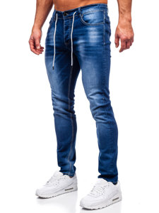 Herr Jeans Regular Fit Marinblå Bolf MP021B