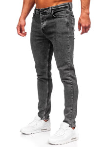 Herr Jeans Regular Fit Svart Bolf 6028