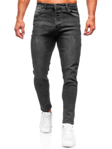 Herr Jeans Regular Fit Svart Bolf 6062