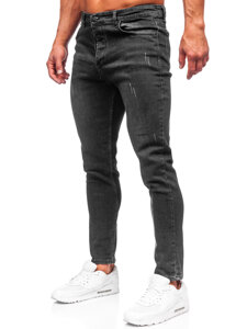 Herr Jeans Regular Fit Svart Bolf 6062