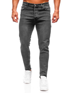 Herr Jeans Regular Fit Svart Bolf 6077