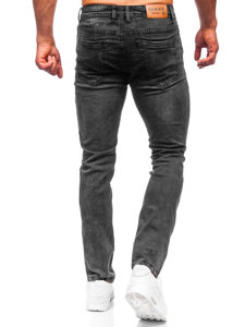 Herr Jeans Regular Fit Svart Bolf K10009-2