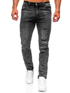 Herr Jeans Regular Fit Svart Bolf K10010-2