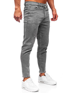 Herr Jeans Skinny Fit Grafitgrå Bolf 5909