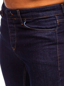 Herr Jeans Skinny Fit Marinblå Bolf 5308